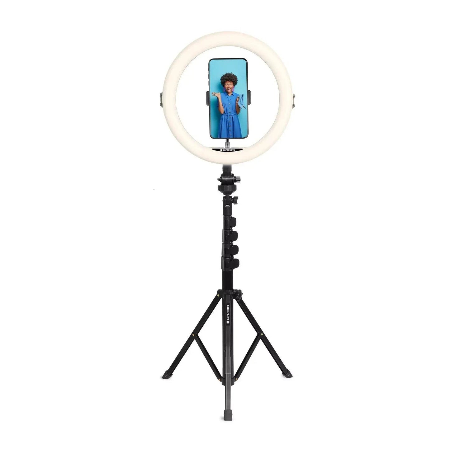 LIGHT AGFA PHOTO Realiview ARL11XL - Ring Light and Adjustable Tripod - MAADFASHION31