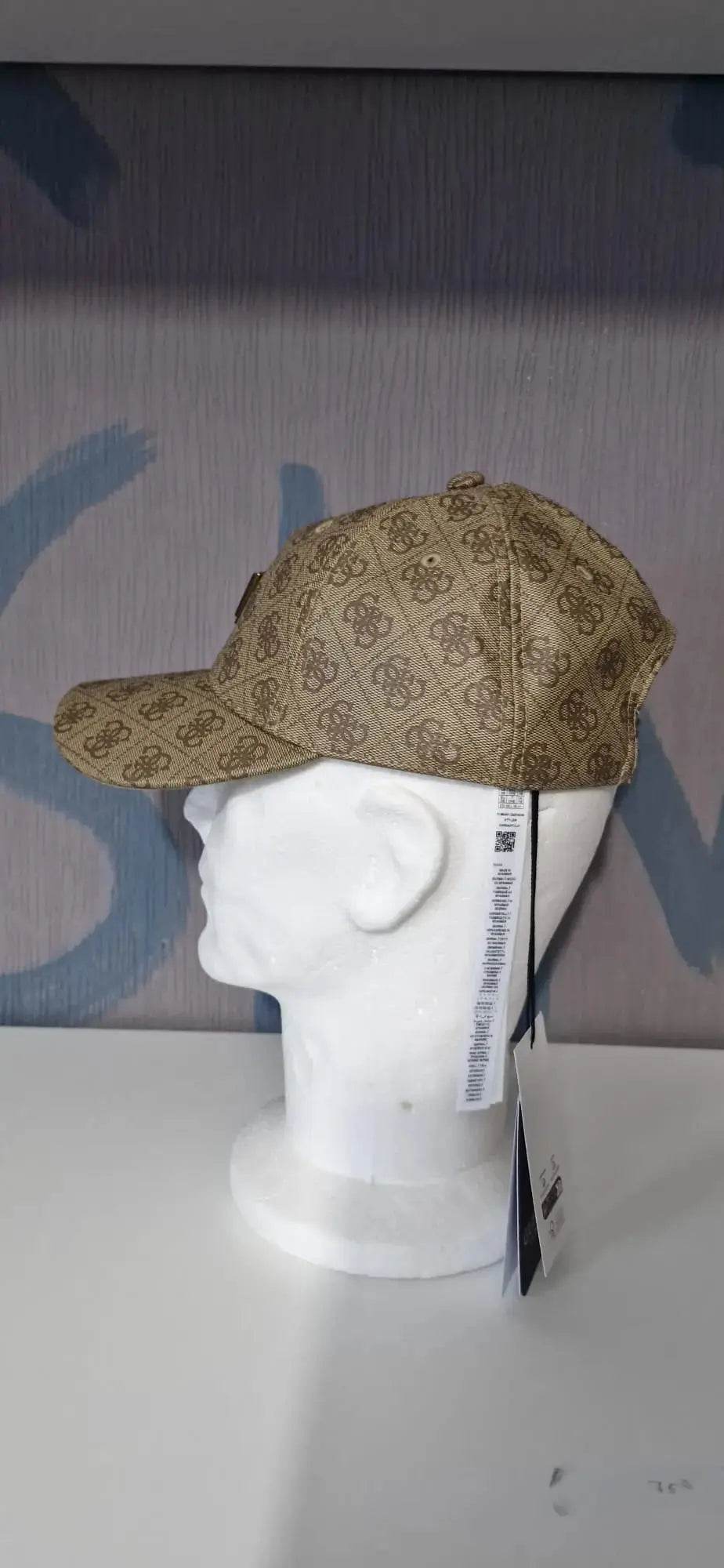 UNISEX - Casquette Beige Guess - MAADFASHION31