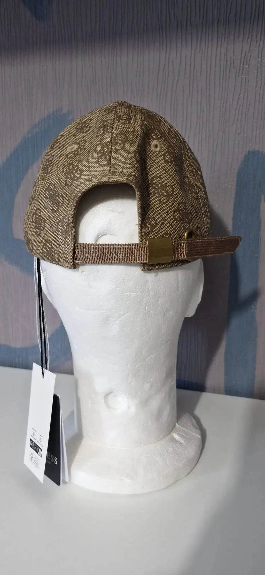 UNISEX - Casquette Beige Guess - MAADFASHION31