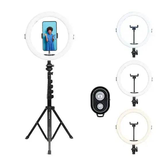 LIGHT AGFA PHOTO Realiview ARL11XL - Ring Light and Adjustable Tripod - MAADFASHION31