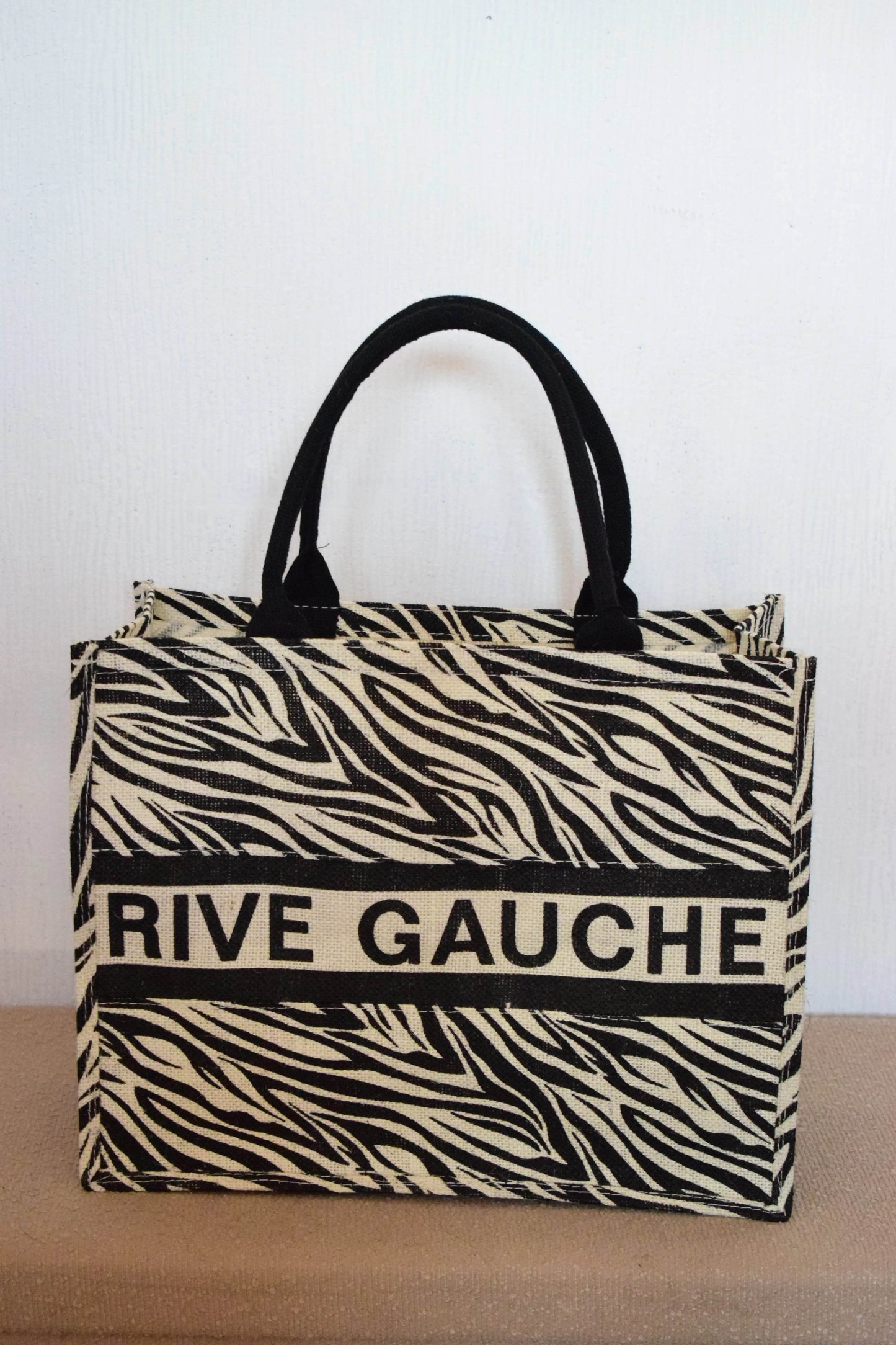 Rive Gauche Zebra Handbag - MAADFASHION31