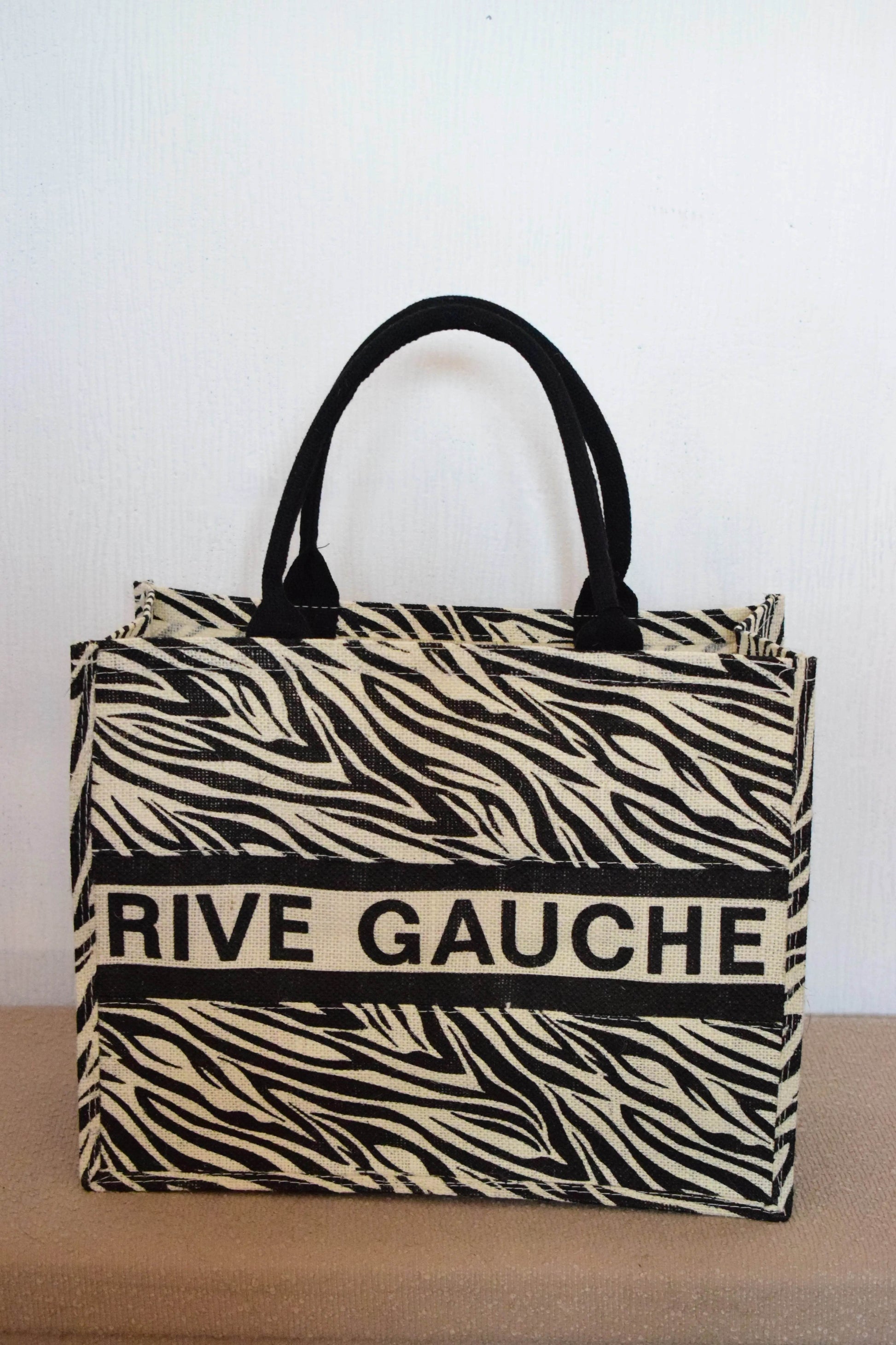 Rive Gauche Zebra Handbag - MAADFASHION31