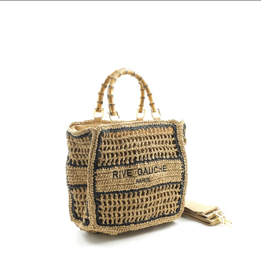Cabas RIVE GAUCHE raphia - MAADFASHION31