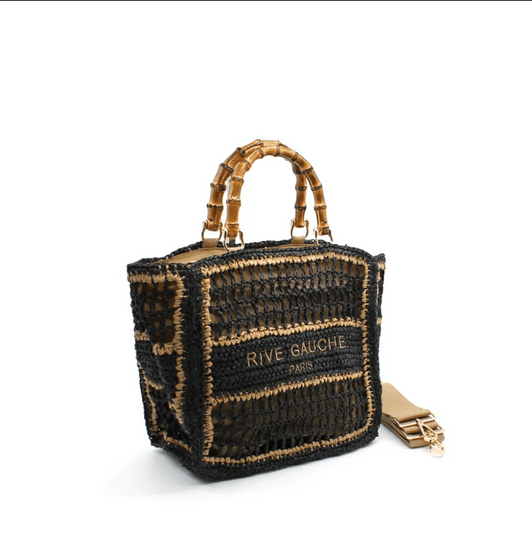 Cabas RIVE GAUCHE raphia - MAADFASHION31