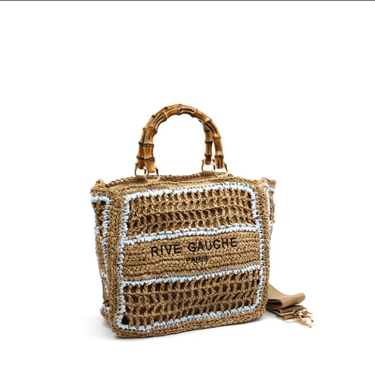 Cabas RIVE GAUCHE raphia - MAADFASHION31