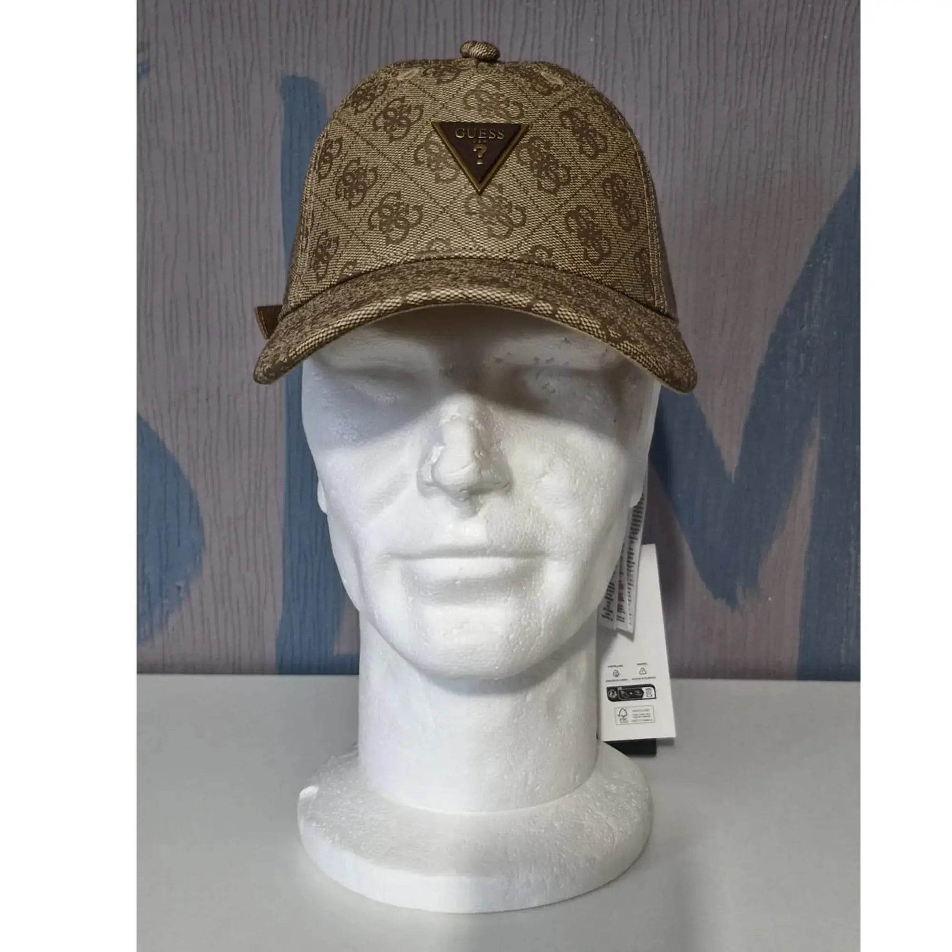 UNISEX - Casquette Beige Guess - MAADFASHION31