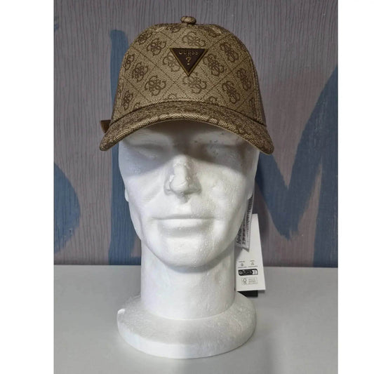 UNISEX - Casquette Beige Guess - MAADFASHION31